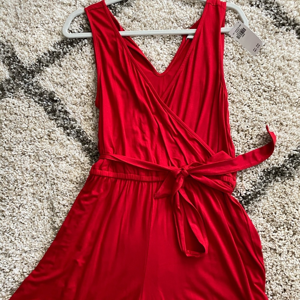 A&F Red Romper